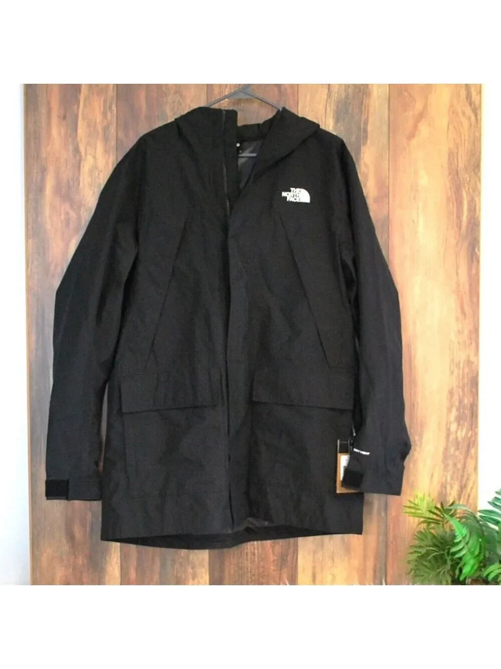 The North Face Cypress M Rain Parka Jacket NEW Men's Black L